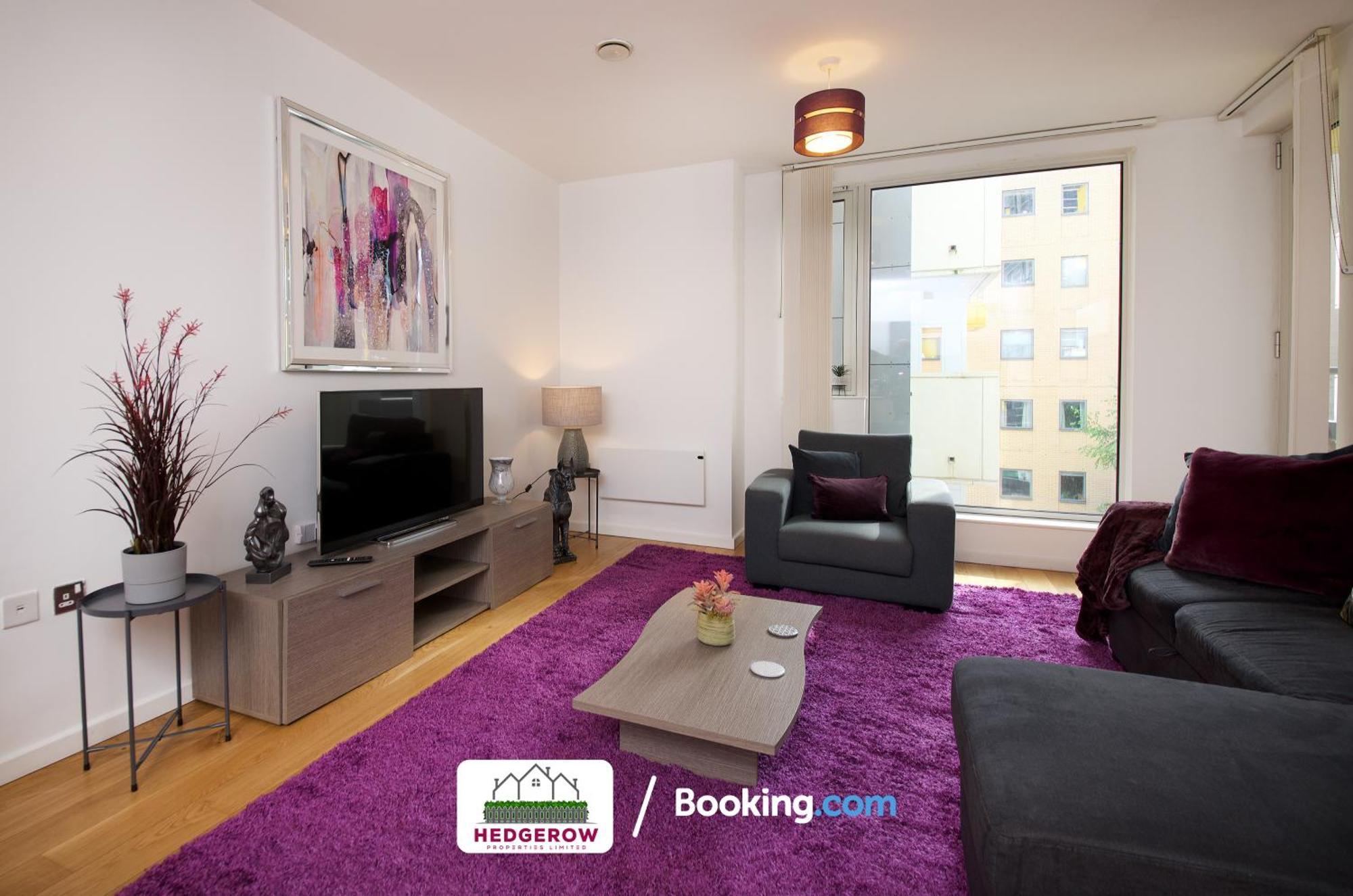 Premium Deals On Modern 2 -Bed 2-Bath Central City 122 High Street Flat For Movers & Pros By Hedgerow Manchester Luaran gambar