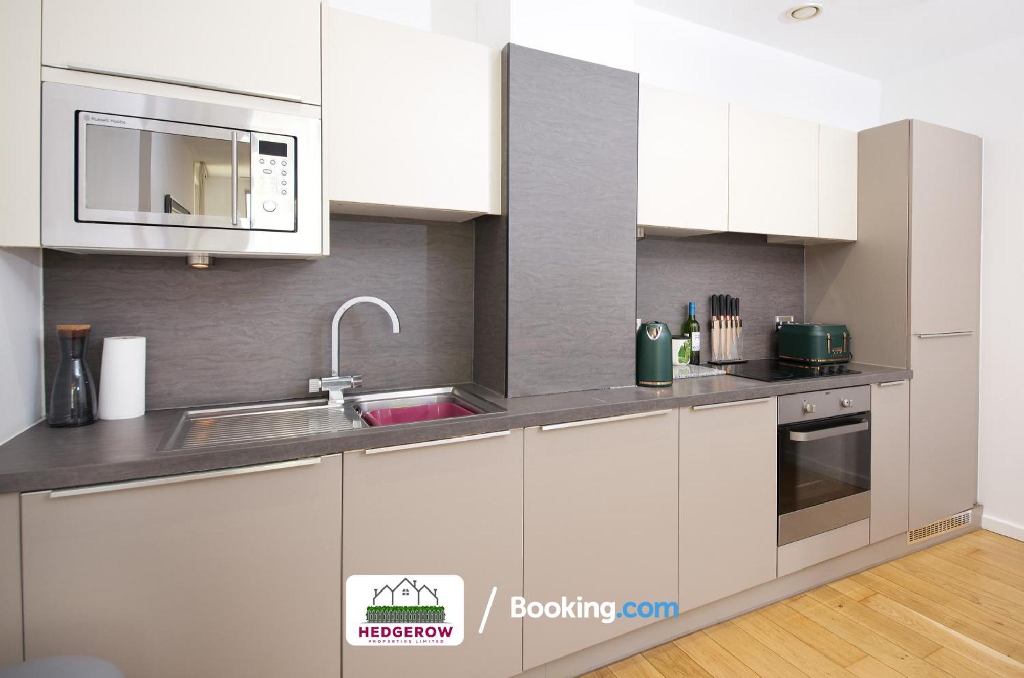 Premium Deals On Modern 2 -Bed 2-Bath Central City 122 High Street Flat For Movers & Pros By Hedgerow Manchester Luaran gambar