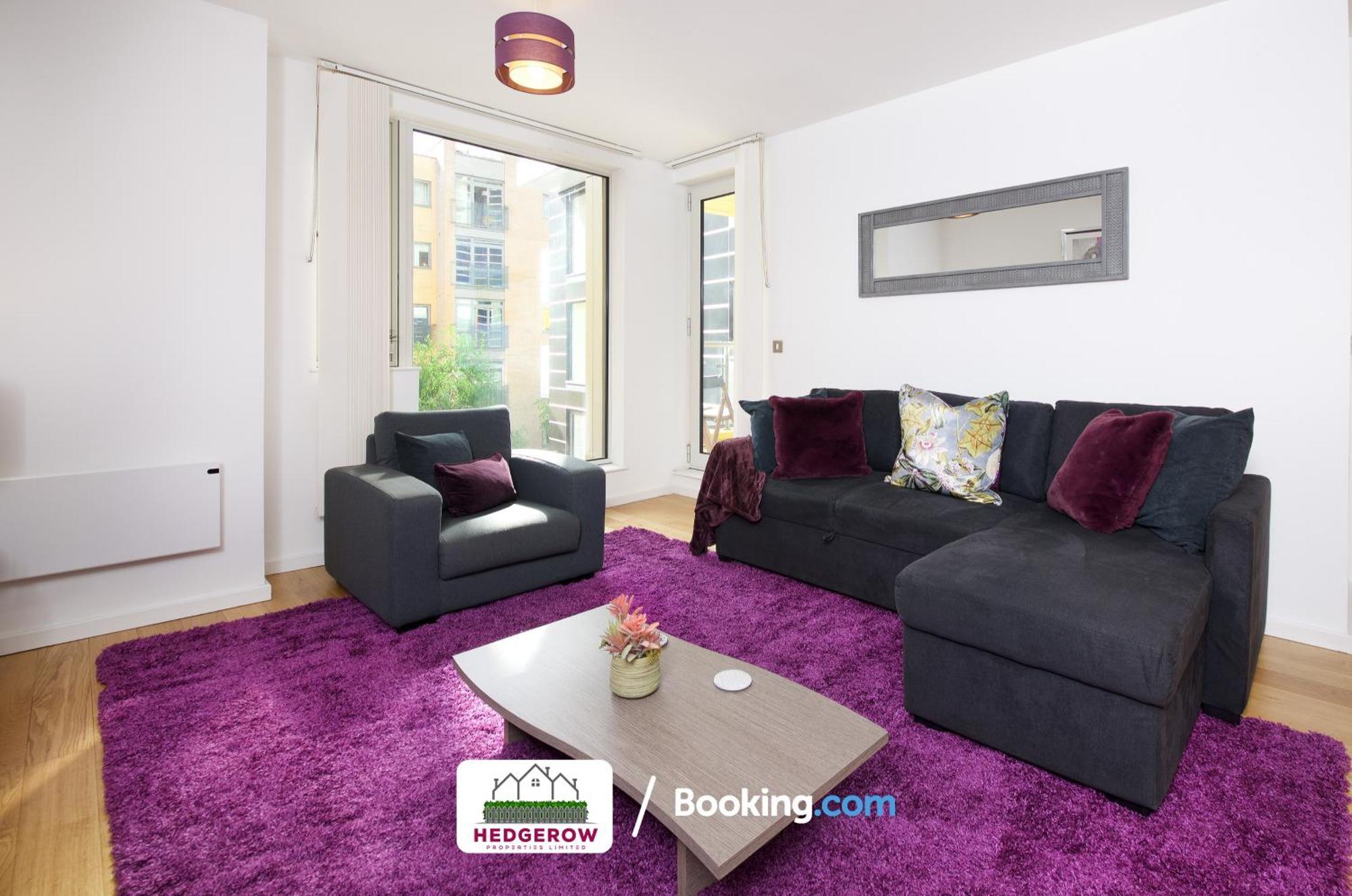 Premium Deals On Modern 2 -Bed 2-Bath Central City 122 High Street Flat For Movers & Pros By Hedgerow Manchester Luaran gambar