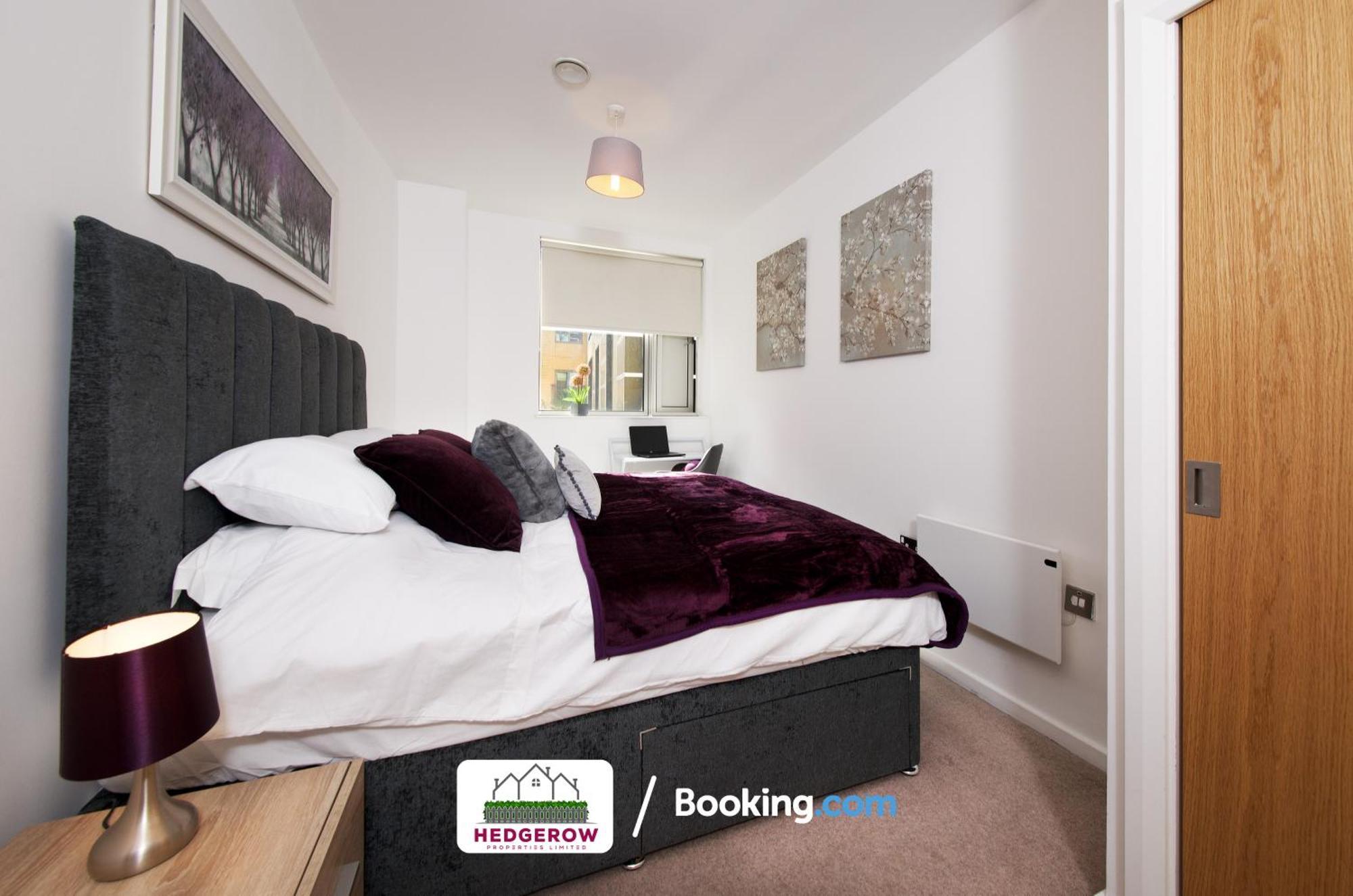 Premium Deals On Modern 2 -Bed 2-Bath Central City 122 High Street Flat For Movers & Pros By Hedgerow Manchester Luaran gambar